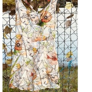 Watercolor Floral Romper